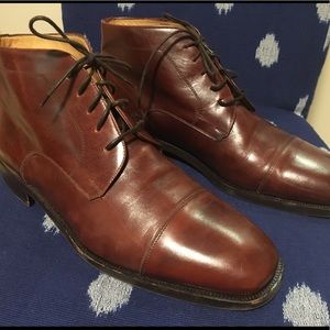 Johnston & Murphy Italian brown boot 11.5M